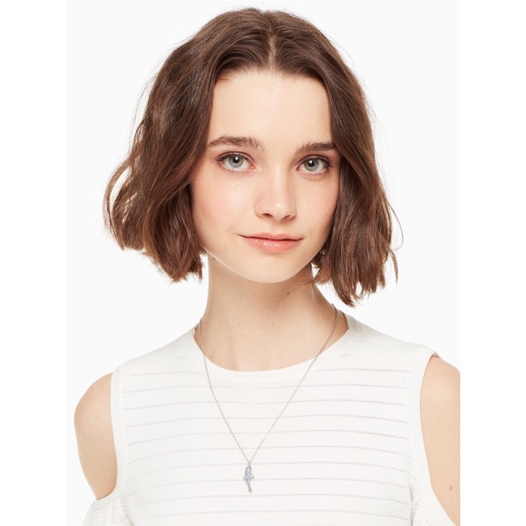 KATE SPADE • California Dreaming Shark Necklace - Picture 2 of 8